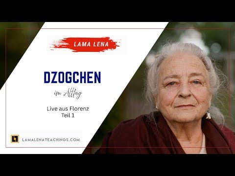 Dzogchen im Alltag | Live aus Florenz 