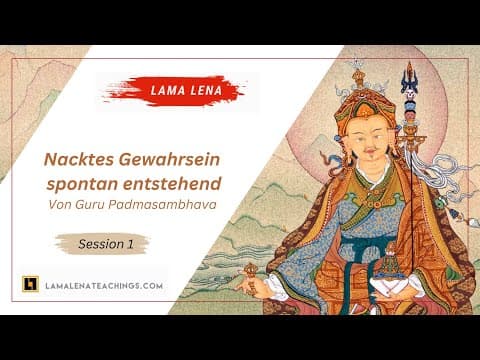 Nacktes Gewahrsein spontan entstehend (Naked Awareness)