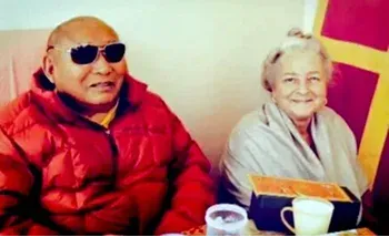 Lama Lena with Wangdor